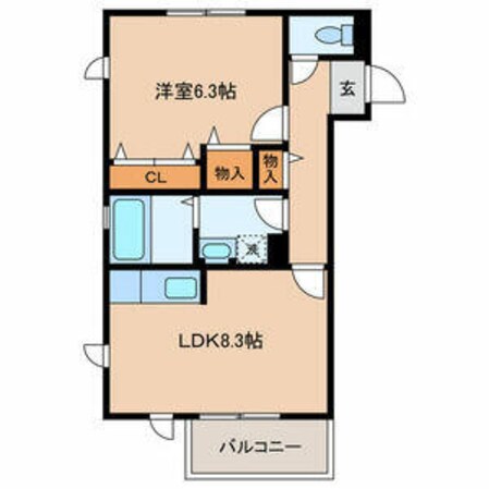 西馬込駅 徒歩10分 2階の物件間取画像